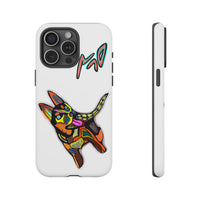 HUSKY  Colorful Abstract Dog Phone Case — 'MAD' Signature Protective Case