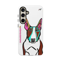 MR Bull Terrier Phone Case — Colorful Pop Art Tough Cases for Dog Lovers