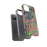 Abstract AFTERLIFE Phone Case — Bold Psychedelic Music Art