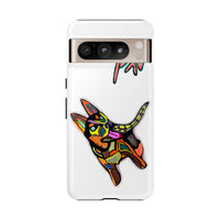 HUSKY  Colorful Abstract Dog Phone Case — 'MAD' Signature Protective Case