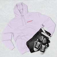 HEART ATTACK  Abstract Psyche Hoodie — Colorful Three-Panel Back Art Fleece Hoodie