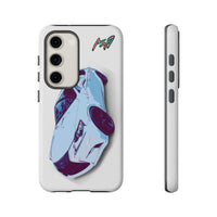 Melvin White Sports Car Phone Case - Retro Pop Art Supercar Protective Tough Case