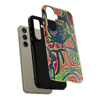 Abstract AFTERLIFE Phone Case — Bold Psychedelic Music Art