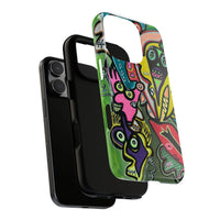 CONCERT  Abstract Graffiti Phone Case — Colorful Street Art Tough Cases