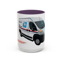 PROMASTER.  Coffee Mug — Postal Delivery Van Illustration