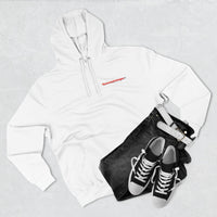 HEART ATTACK  Abstract Psyche Hoodie — Colorful Three-Panel Back Art Fleece Hoodie