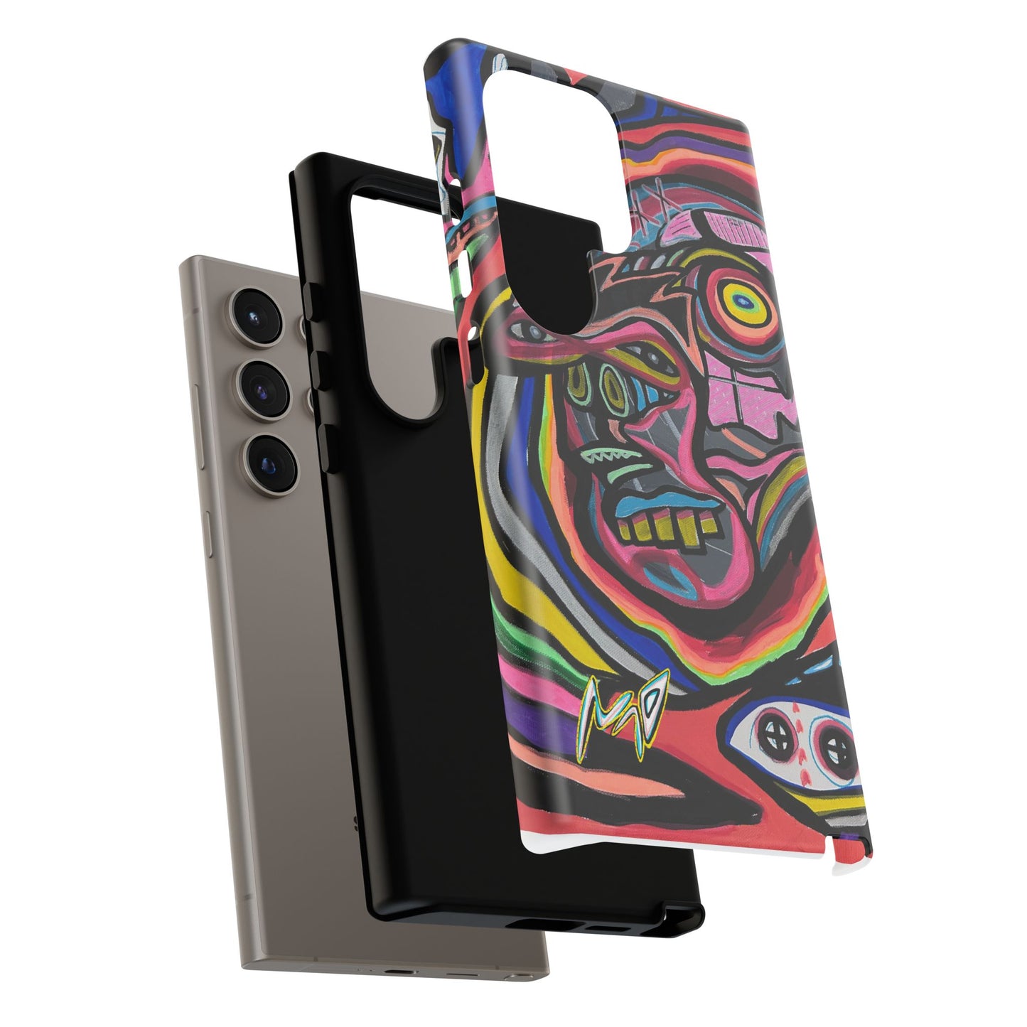 CRAZY Graffiti Phone Case — Colorful Street Art Protective Cover
