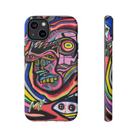 CRAZY Graffiti Phone Case — Colorful Street Art Protective Cover