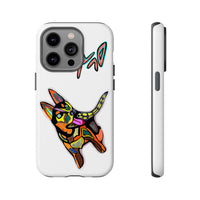 HUSKY  Colorful Abstract Dog Phone Case — 'MAD' Signature Protective Case