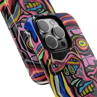 CRAZY Graffiti Phone Case — Colorful Street Art Protective Cover