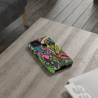 CONCERT  Abstract Graffiti Phone Case — Colorful Street Art Tough Cases