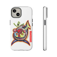 Phone Case — Colorful Abstract PARASITE  Fish Art Tough Cases
