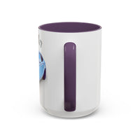 MELVIN.  Personalized Car Coffee Mug — 'Melvin' Sports Car Accent Mug (11/15oz)