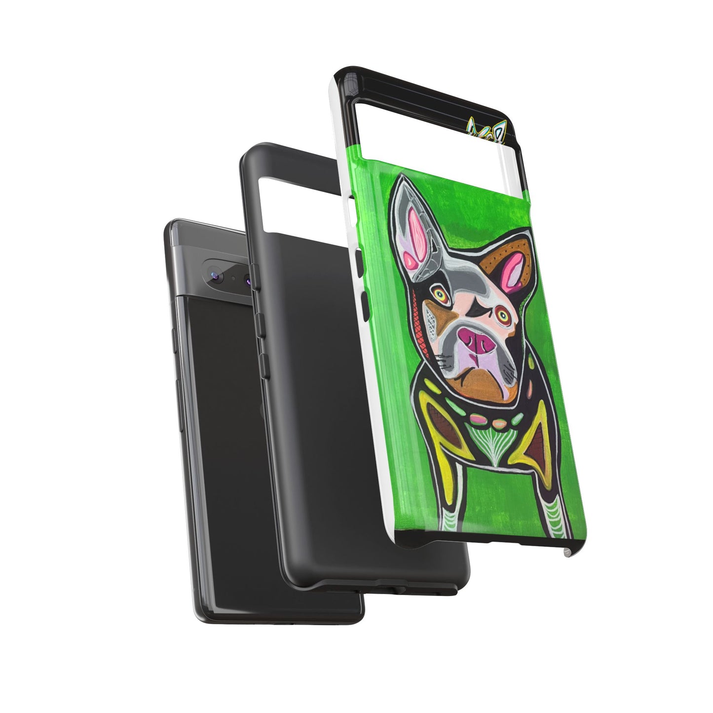 FRENCHIE  Art Phone Case – Colorful Pop Dog iPhone Cover