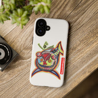 Phone Case — Colorful Abstract PARASITE  Fish Art Tough Cases