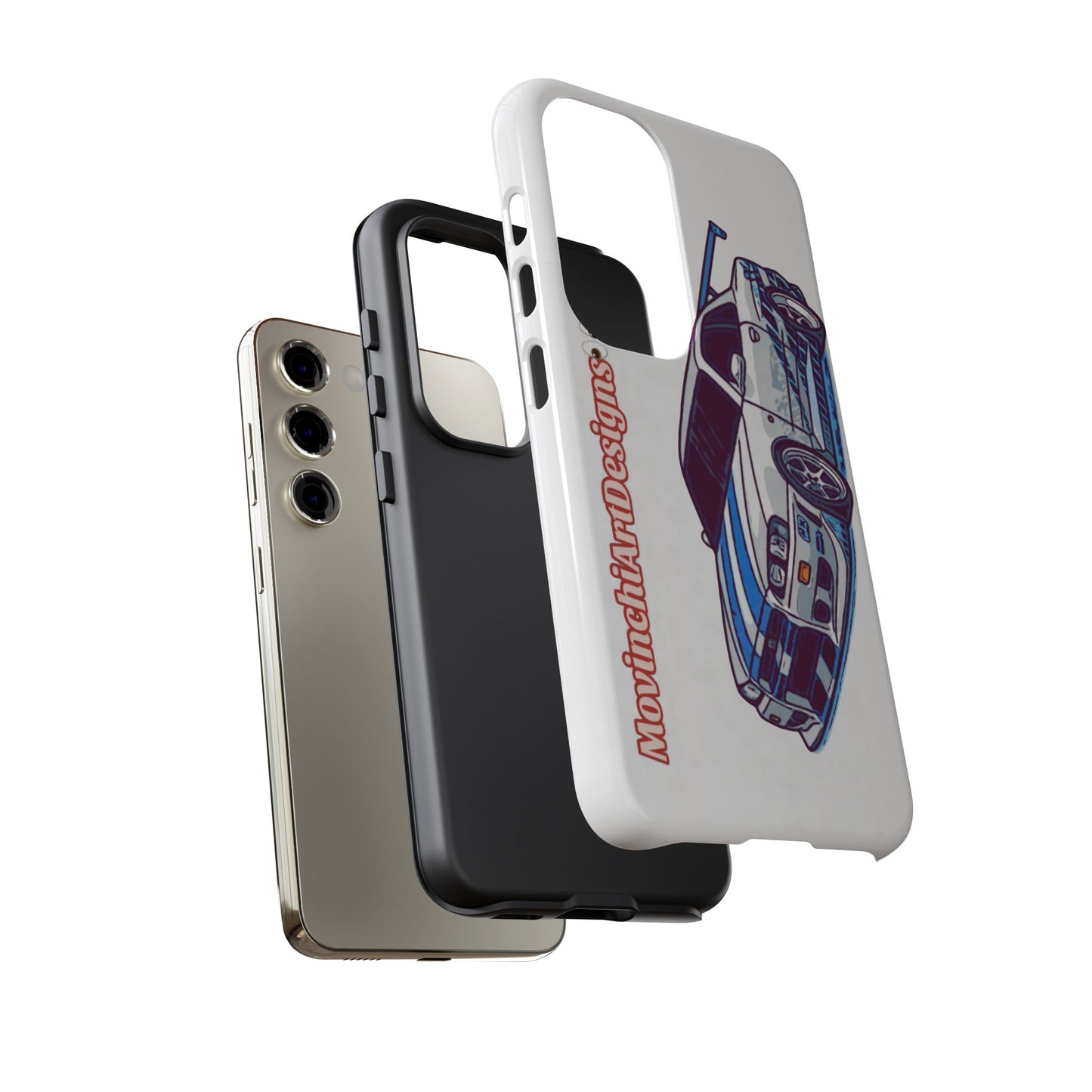 Retro Skyline r34 Phone Case — Vintage Sports Car Graphic
