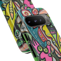 CONCERT  Abstract Graffiti Phone Case — Colorful Street Art Tough Cases