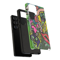 CONCERT  Abstract Graffiti Phone Case — Colorful Street Art Tough Cases