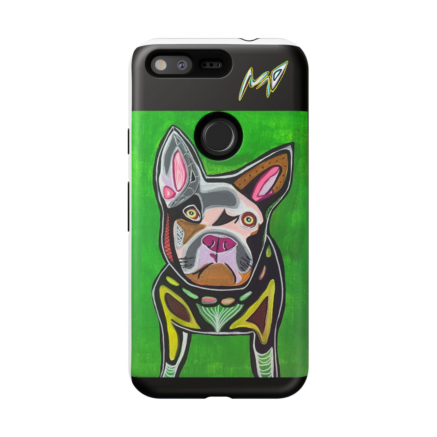 FRENCHIE  Art Phone Case – Colorful Pop Dog iPhone Cover