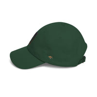 Dad Cap — Puerto Rico Flag Embroidered Distressed Logo