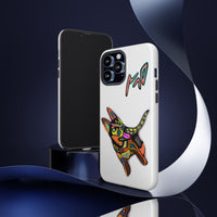 HUSKY  Colorful Abstract Dog Phone Case — 'MAD' Signature Protective Case