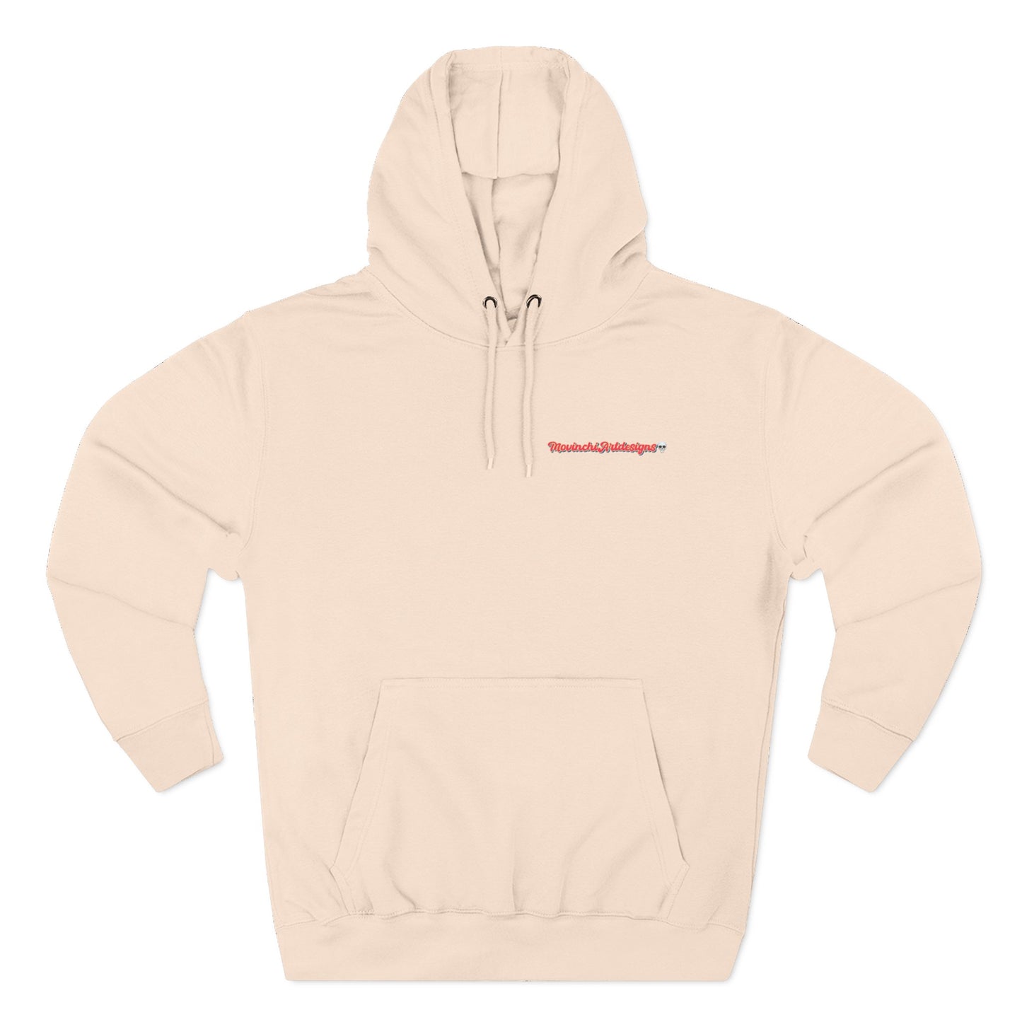 HEART ATTACK  Abstract Psyche Hoodie — Colorful Three-Panel Back Art Fleece Hoodie