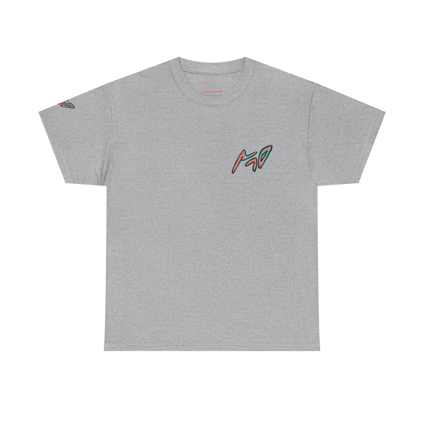 Graphic Tee — Colorful CRAZY TUNA  Illustration Back Print Tee