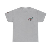 Graphic Tee — Colorful CRAZY TUNA  Illustration Back Print Tee