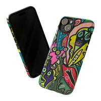 CONCERT  Abstract Graffiti Phone Case — Colorful Street Art Tough Cases