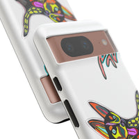 HUSKY  Colorful Abstract Dog Phone Case — 'MAD' Signature Protective Case
