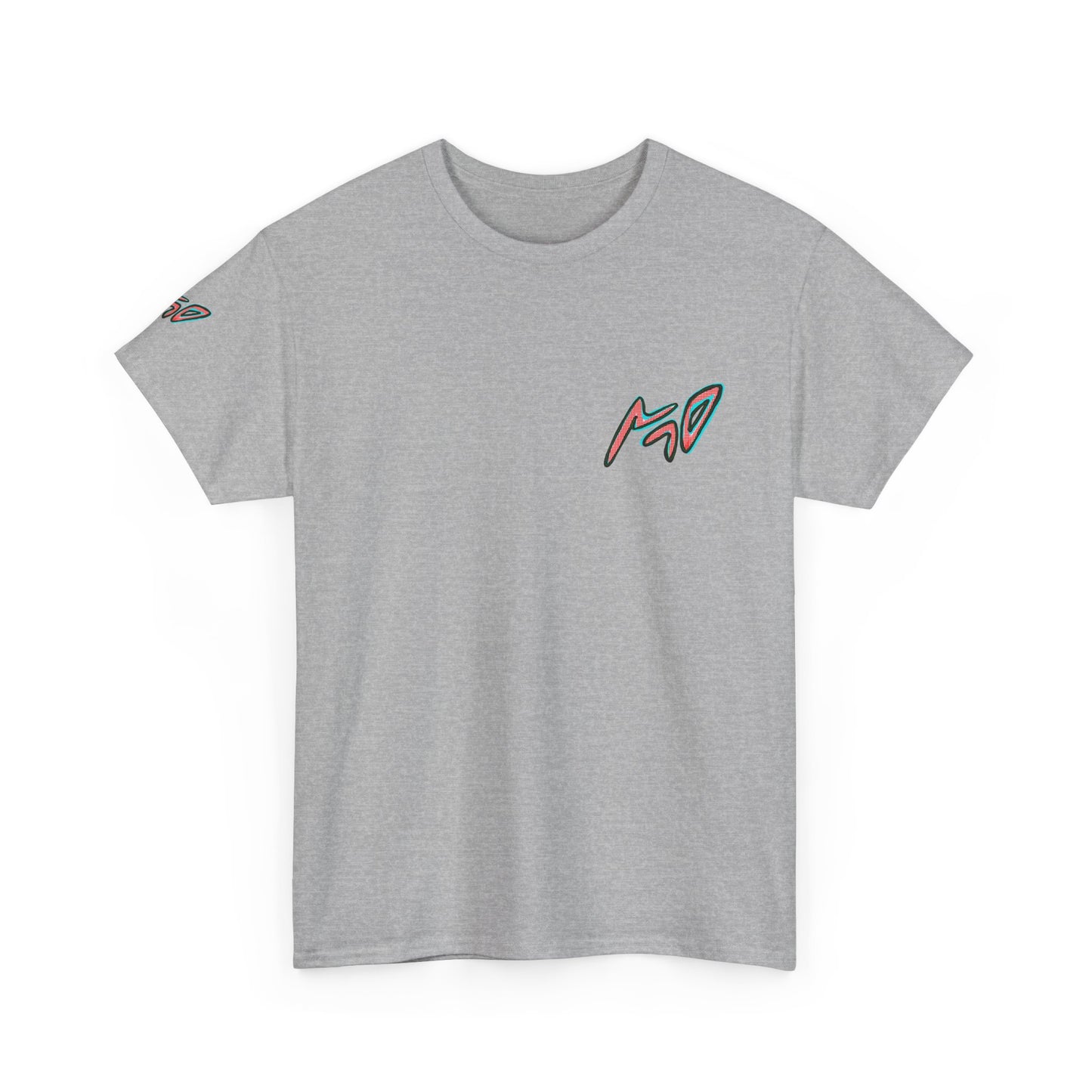 Graphic Tee — Colorful CRAZY TUNA  Illustration Back Print Tee