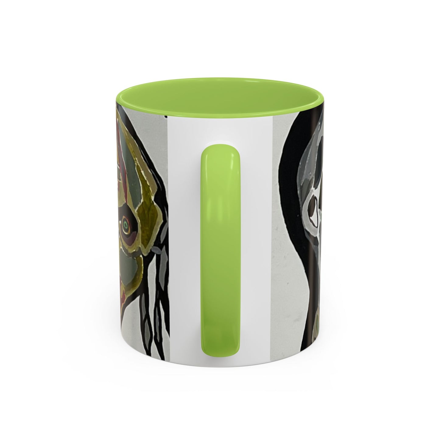 3 amigos2.0 Zombie Skull Coffee Mug — Spooky Horror Accent Mug (11/15 oz)