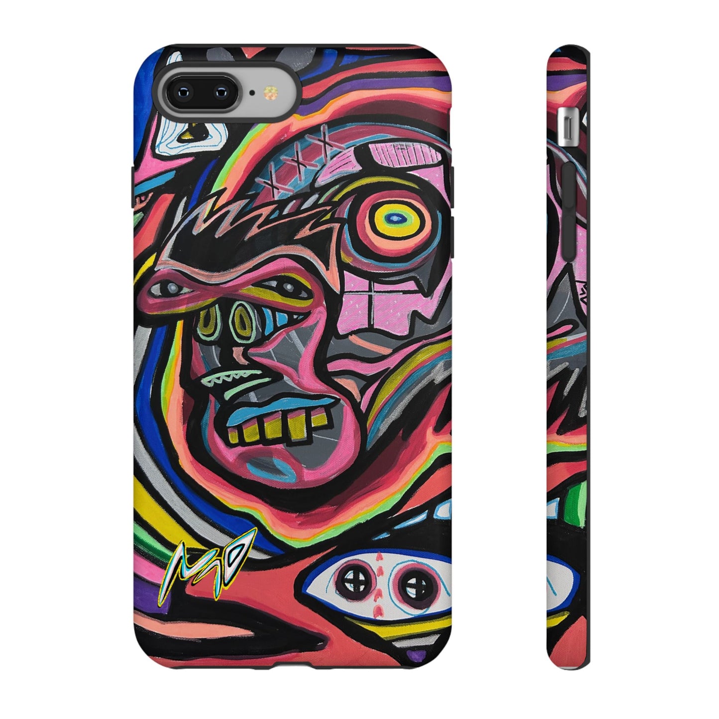 CRAZY Graffiti Phone Case — Colorful Street Art Protective Cover