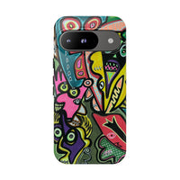 CONCERT  Abstract Graffiti Phone Case — Colorful Street Art Tough Cases