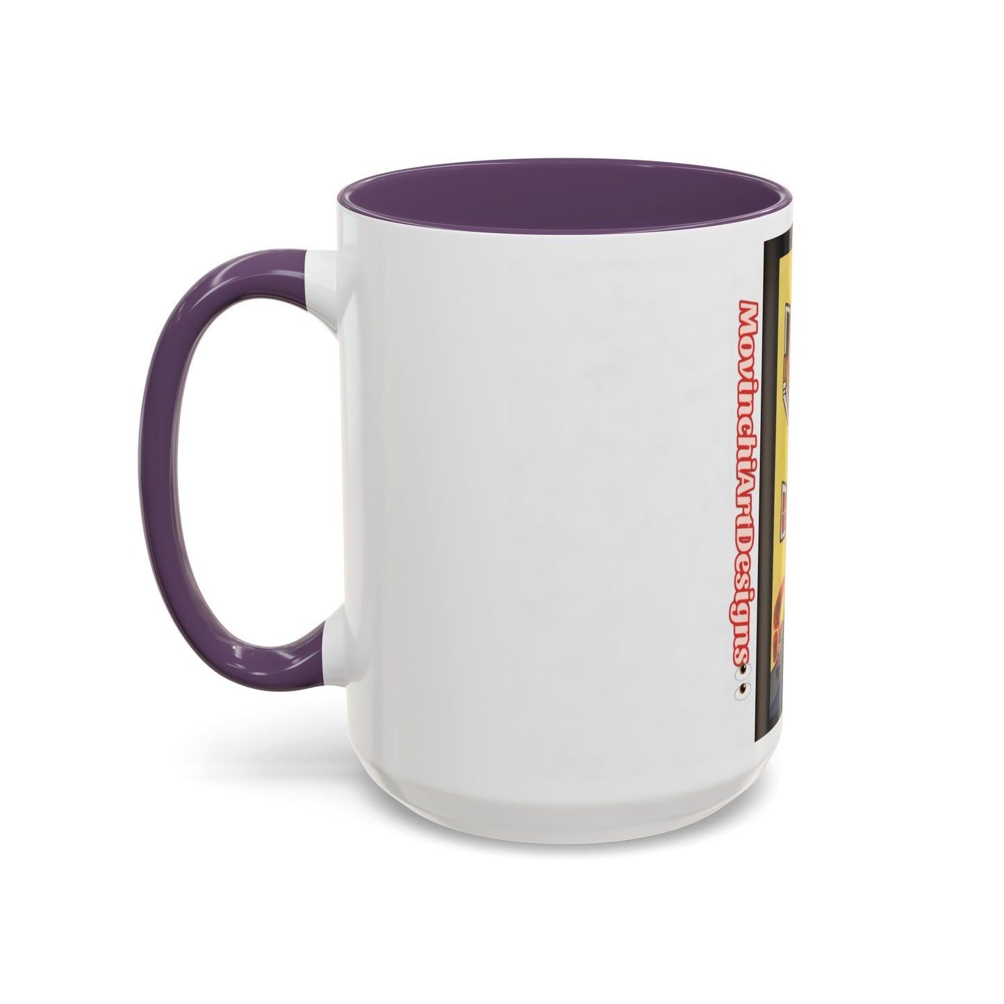 SAN JUAN.  Colorful Street Art Coffee Mug — Vibrant Alleyway & Playful Emblem Accent Mug