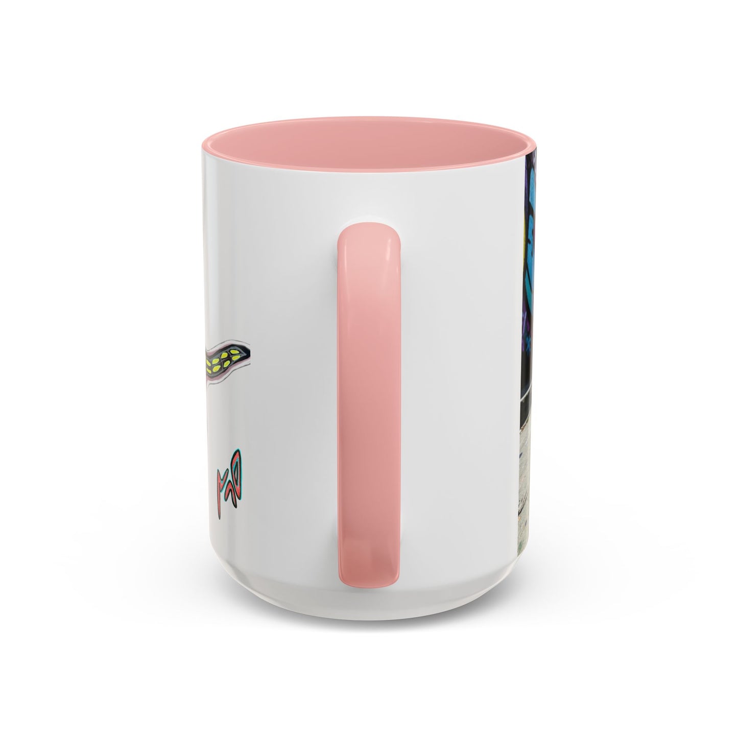 Colorful Pop Art Dog Accent Coffee Mug — Vibrant French Bulldog Design (11/15 oz)