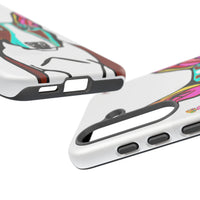 MR Bull Terrier Phone Case — Colorful Pop Art Tough Cases for Dog Lovers