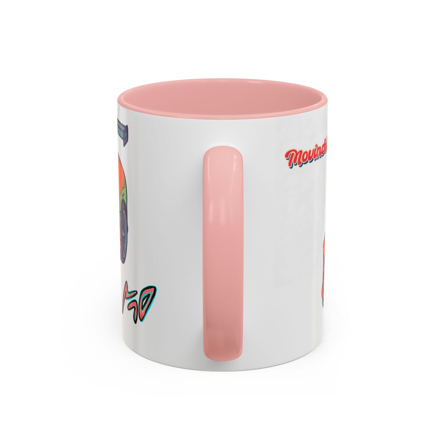 Racing Supra Accent Coffee Mug (11/15oz) — Orange Drift Car Design