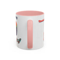 Racing Supra Accent Coffee Mug (11/15oz) — Orange Drift Car Design