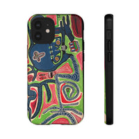 Abstract AFTERLIFE Phone Case — Bold Psychedelic Music Art