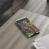 CONCERT  Abstract Graffiti Phone Case — Colorful Street Art Tough Cases