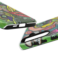 CONCERT  Abstract Graffiti Phone Case — Colorful Street Art Tough Cases