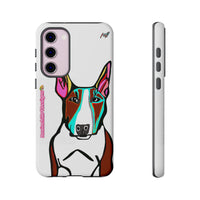 MR Bull Terrier Phone Case — Colorful Pop Art Tough Cases for Dog Lovers