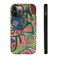 Abstract AFTERLIFE Phone Case — Bold Psychedelic Music Art