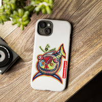 Phone Case — Colorful Abstract PARASITE  Fish Art Tough Cases