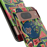 Abstract AFTERLIFE Phone Case — Bold Psychedelic Music Art