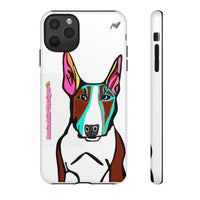 MR Bull Terrier Phone Case — Colorful Pop Art Tough Cases for Dog Lovers