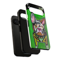 FRENCHIE  Art Phone Case – Colorful Pop Dog iPhone Cover