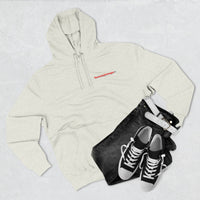 HEART ATTACK  Abstract Psyche Hoodie — Colorful Three-Panel Back Art Fleece Hoodie