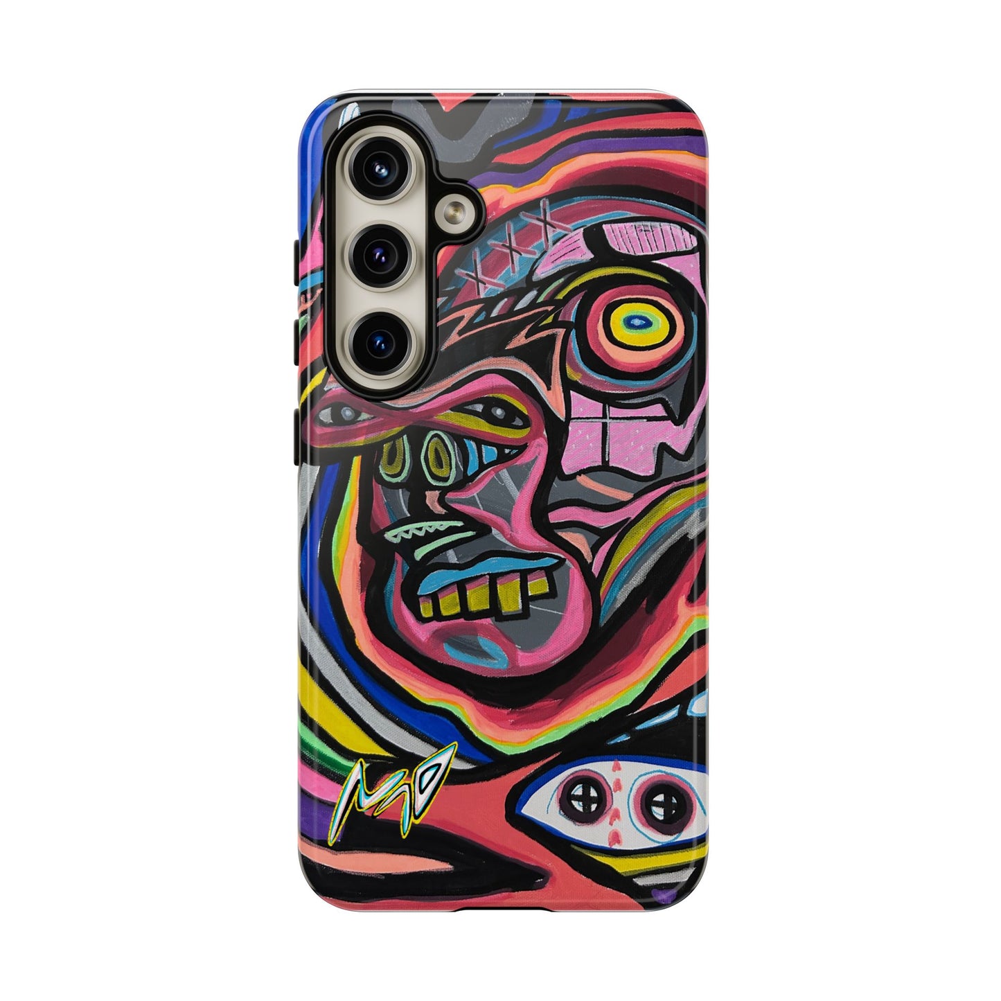 CRAZY Graffiti Phone Case — Colorful Street Art Protective Cover
